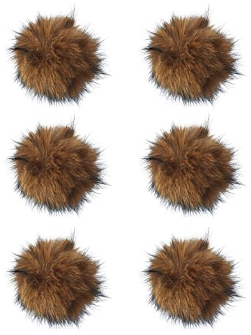 Boules de Chat floues - de 3,15 Pouces | Balles d'exercice en Peluche - d'entraînement interactifs Doux pour Animaux de Compagnie, stimulent Le Plaisir Actif, soulagent l'ennui intérieur