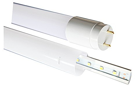 NCC-Licht T8 Glas LED Röhre G13 230V 18W = 36W 1700lm 120cm 4000K 1200mm 270°