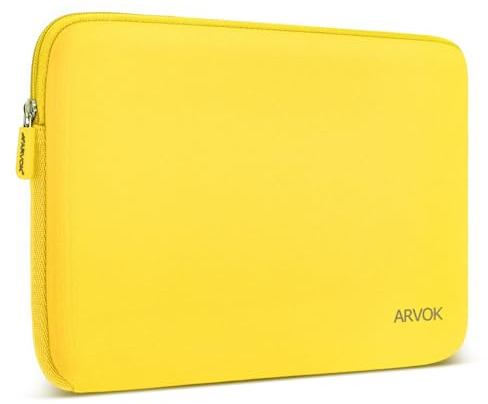 Arvok 11 11.6 12 Inch Laptop Sleeve Multi-Color Size Choices Case/Water-resistant Neoprene Notebook Computer Pocket Tablet Briefcase Carrying Bag/Pouch Skin Cover For HP/Dell/Lenovo/Asus/Acer