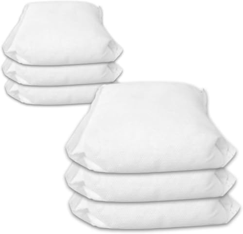 6 x 400 Gramm (2E) Luftentfeuchter Nachfüllpack Vliesbeutel XXL Box Granulate Nachfüllen Raumentfeuchter + gratis Microfasertuch -VANI- 30 x 30 cm