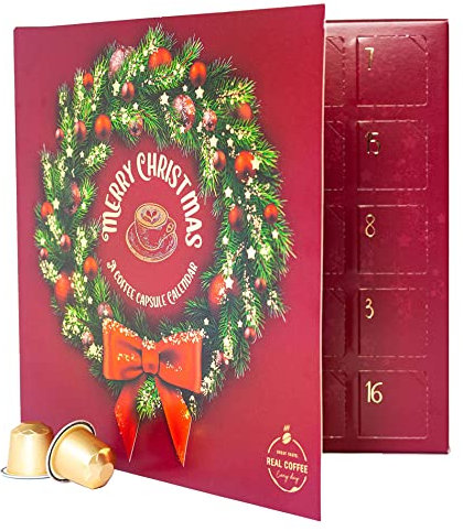 Coffee Advent Calendar 2026. Only for Nespresso Original Machines. 24 pods