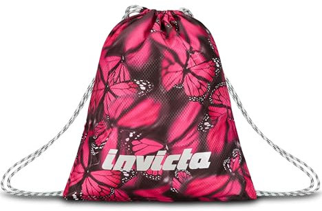 Invicta Sacca Fantasy,Viola e Nero, Sacca per la Scuola & il Tempo Libero, Ragazzi