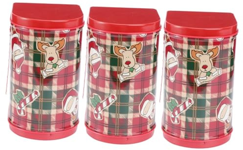 Tofficu Caja De 3 Piezas cajas de de navidad box buzón decorativo buzón de montaje en pared buzones de pared buzon de vacaciones buzón decoración del hogar