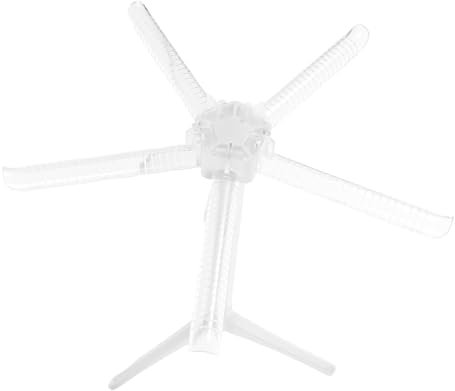 Égouttoir à Nouilles Blanc en Plastique, Support de Séchage Compact