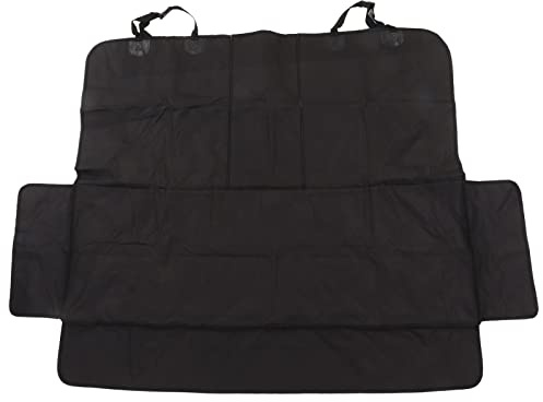 Pilipane Cubierta para el Asiento del automóvil Perrito Impermeable al Transpirable Mascota petaltable Protector de Asiento Trasero para Perros Gatos Viajes para Acampar Oxford Tela
