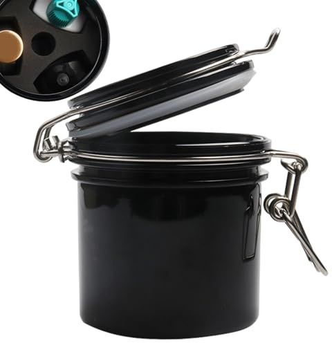 Réservoir de stockage de colle à cils – Pot de rangement scellé, récipient | hermétique pour adhésifs à cils | Cylindre anti-fuite pour fournitures d'extension de cils, bouteille de charbon actif avec