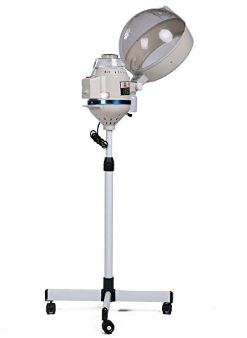 Genérico Procesador De Vapor, Secador De Pelo De Salón Profesional, ángulo De Altura De Vapor Ajustable, Cable Calefactor Doble Incorporado para Una Disipación De Calor Segura
