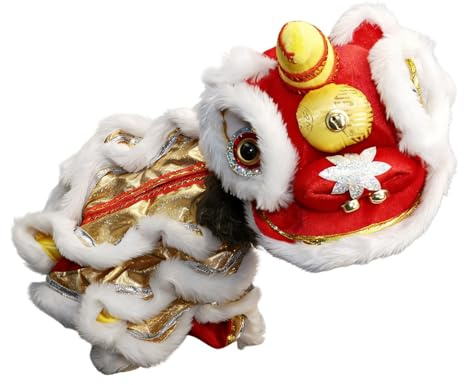 Haustierkostüm, Lion Mane Wig für Hund und Katze, Lion Dance Hundekostüme, Puppy Role Playing Clothing, New Year Dogs Clothes | Für Haustiere Haustiere Haustiere Liebhaber Chinese New Year Themed
