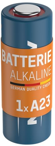 ANSMANN 5015182 A23 12V Alkaline Battery 23A/MN21/V23GA , 0.5 in*1.25 in*0.5 in