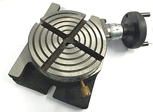 Table rotative standard de qualité 10,2 cm (100 mm) pour fraiseuses