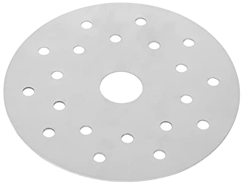 Thermal Plate, Heat Diffuser Stainless Steel Induction Cooktop Converter Disk for Gas Stove Glass Cooktop Converter Disk(Diameter 16.5CM)