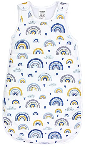 TupTam Baby Schlafsack 2,5 TOG – Ärmellos, Seitenzip, OEKO-TEX