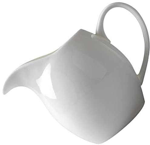 HEMOTON Lattiera Mini Caffettiera Brocca Espresso Tazza Per Schiumare Il Latte Mini Caraffa Per Crema Dosatore Di Versando Bollitore Ceramica Salsa Di Bistecca Bianca Vintage ▾