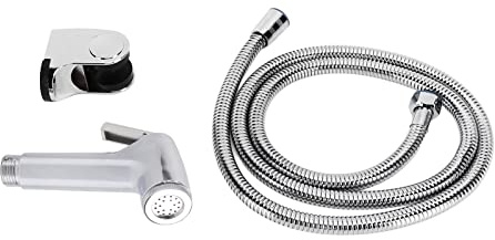 Kit Soffione Doccia per in Rame, Tubo da 1,5 M, Filettatura Femmina G1/2, Soffione Impermeabile per , Yacht, Bagno, Galvanica Multistrato, Facile da Usare