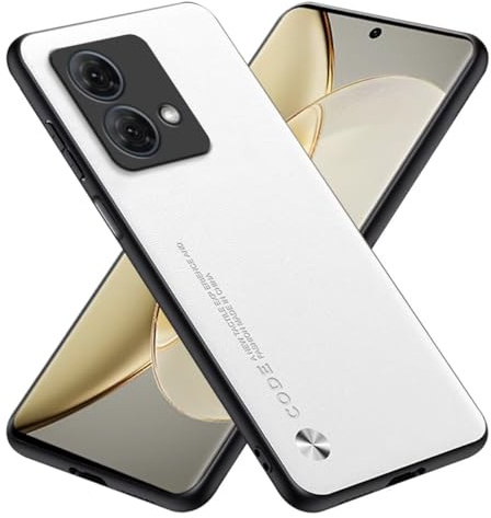 RankOne Funda Compatible con Motorola Moto Edge 40 Neo (6.55) Carcasa Caso Cover Estuche - Blanco