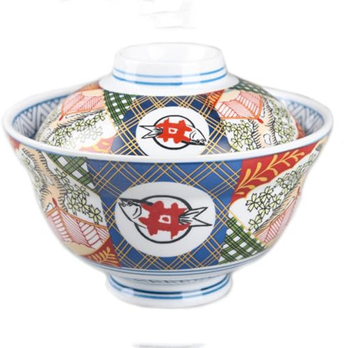 Pevfeciy Bols à ramen en céramique 700 ml Bol japonais vintage Avec Couvercle Bol en céramique pour Ramen, salade, céréales