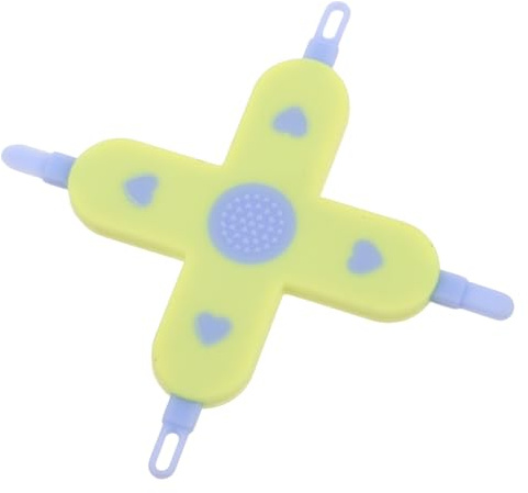 HOODANCOS Strumento 4 in 1 in Sicurezza la Pulizia del Naso delle Orecchie Rimuove Cerume e Pulisce Unghie Design a Croce in Pp e Pet per Ragazzo Ragazza