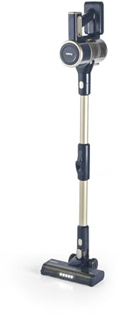 Beldray Airoflex Aspirapolvere Senza Fili – 22,2V Litio-ione, Snodo Flessibile, Spazzola Motorizzata con LED, Aspirazione Multiciclonica, Autonomia 35 min, 2 Velocità, Supporto a Muro