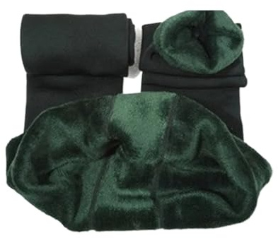 Varma yogabyxor vinter sömlösa plus sammet leggings kvinnor push up sport fitness yoga leggings hög midja byxor varma sportkläder termiska leggings, gRÖN, XXL