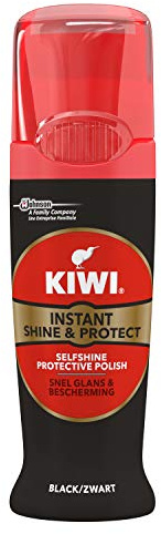 Kiwi Shoe Shine & Protect Black, 75ml