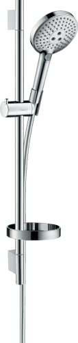 hansgrohe Raindance Select S 120 wassersparendes Duschset 0,65m, 3 Strahlarten, Chrom