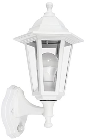 MiniSun | Traditional Victorian Style Security Wall Light with Integrated PIR Motion Sensor | Outdoor Wall Lights, Home Décor & Improvement Essential | Mains Wired