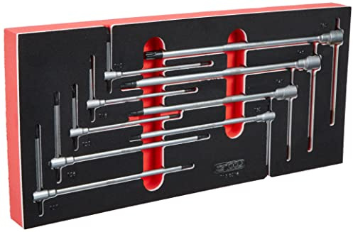KS Tools - 713.5018 - Torx-Stiftschlüsselmodul mit Griff - Größe 1/3-9-tlg