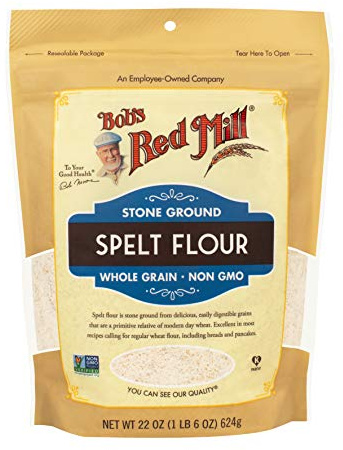 Bob's Red Mill, Spelt Flour, Whole Grain, 624g