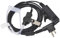 HYS Funkgerät Headset verdeckt Akustik Tube Security Schallschlauch Kopfhörer kompatibel mit Motorola CP040 DP1400 GP68 GP88 GP300 CT150 Pro1150 2-Wege-Radio
