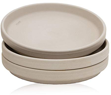 B2S BACK2SEASON Ton Untersetzer 3 Stück Alto Made in Germany Pflanzenteller D=11,2 cm, 3er Set