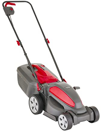 Mountfield Electress 34 Lawnmower, 34 cm Cutting Width, Electric Corded, Up to 250 m², Includes 35 Litre Grass Collector