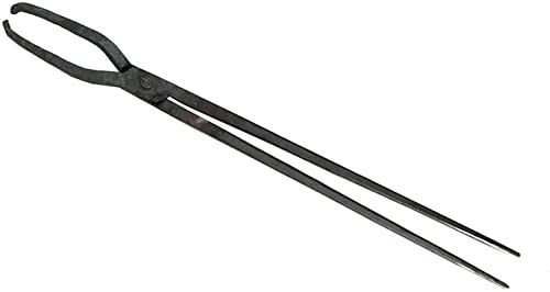 Tenazas de herrero,Tenaza de forja Ponga de herrero Ponga de herrero redonda de herrero de herrero for ingeniero Agranse Anvil Forge Ponga de herrero 70 cm/80 cm, 70 cm (Color : 80cm)
