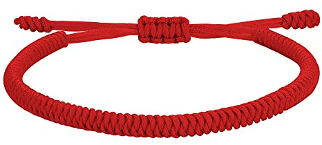JENDEAR SHINE Pulsera Budista Pulsera Tibetana Señoras Hombres Buena Suerte Pareja Amistad Regalo