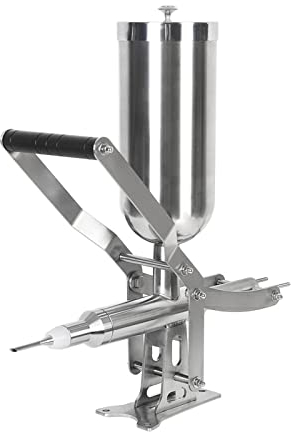 Machine de Remplissage de Churro Commerciale 5L Machine de Fabrication de Churro Manuelle en Acier Inoxydable 304 Donuts espagnols Dessert Machine de Remplissage de Churro pour Le