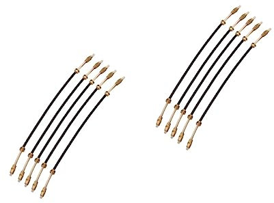 SAFIGLE 10stücke Violinenschwanzschnur Nylon Tailgut Für Kleine Violen Rutschfest Lang Idealer Ersatz Für Beschädigte Saitenhalter