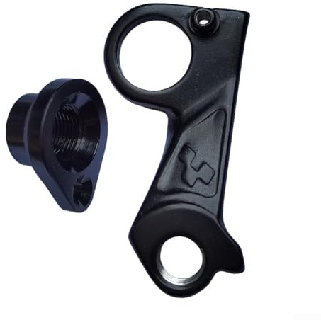 Rear Derailleur Hanger, Aluminum Bicycle Tail Hook Bike Stereo Derailleur Mech Hanger Dropout & Bolts for CUBE Mountain Bikes