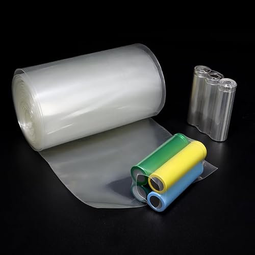 CTRSM Schrumpfschlauch, 18650 PVC-Schrumpfschlauch, transparent, 5 Meter Breite, 200 mm ~ 500 mm Marine-Schrumpfschlauch, Folienummantelung(400mm)