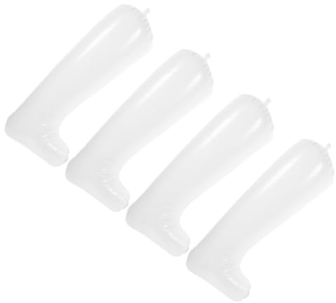 Homoyoyo 2 Paar Aufblasbare Stiefel Spanner aus Pvc 32cm lang Verhindern Verformung und Knicken für Hohe Stiefel zur Schuhaufbewahrung
