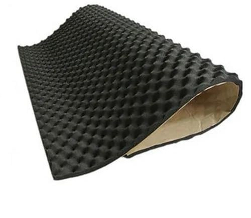 Tappetino Fonoassorbente Per Cofano Motore Auto Da 20mm Isolamento Acustico Schiuma Termica Adesivo In Cotone MENSUNUBNM(50cmx200cmx2cm)