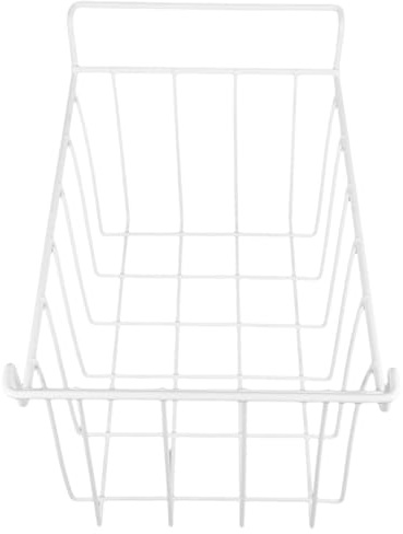 Generisch Hängender Gefrierschrank Organizer Drahtkorb 40X22X20cm Stabiler Aufbewahrungskorb für Kühlschrank und Gefrierfach Mehrstufig Luftzirkulierend Universell Kompatibel