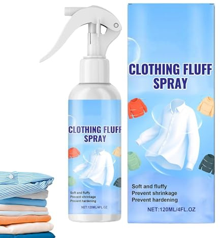 Suavizante líquido para ropa de 120 ml, suavizador instantáneo de arrugas | Acondicionador de tela para ropa de lino, algodón, cachemira, tapicería, sofá, suéter, acolchado