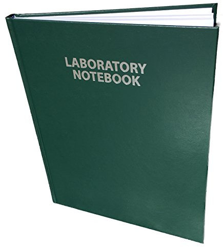 Vetenskapligt anteckningsboksföretag, laboratorieanteckningsbok, grön inbunden 2001HC återvunnet papper
