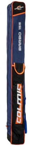 Colmic Rack da Pesca Portatile Nero, 1.55 Metri, con Tracolla e Pocket, Attrezzatura da Pesca, Su Pavimento