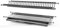 Inox - Escurreplatos para mueble con sujeción de muelles de 86 ml (acero inoxidable, fabricado en Italia)
