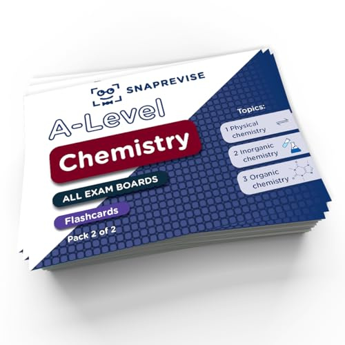 SnapRevise A-Level Chemistry Flashcards Pack 2