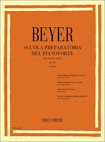 SCUOLA PREPARATORIA DEL PIANOFORTE OP. 101 PIANO