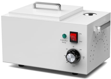 GZPKJ Bagno di Cera di Paraffina per Mani E Piedi, Scaldacera di Paraffina per Mani E Piedi, Temperatura Regolabile 20-120 °C, capacità 2,5 L, per Cera Dura, Cera Depilatoria, Cera di Paraffina