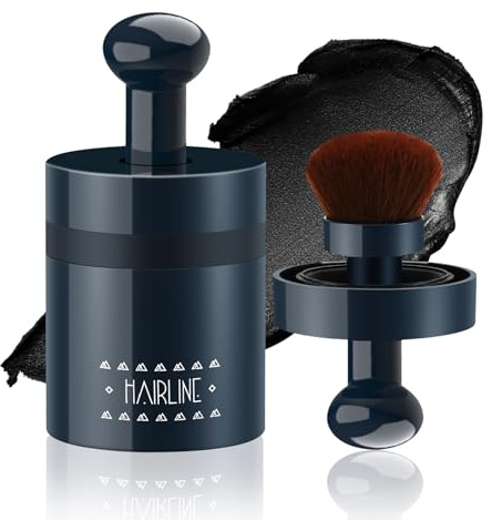 Boobeen Poudre Retouche Racines Camouflage Gris Instantané Femmes, Résistante Eau et Transpiration, Correcteur Base Cheveux