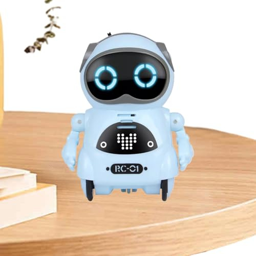 Robot de juguete genérico para - bot musical compacto, juego de palabra interactivo, dispositivo de aprendizaje electrónico de canto, divertido gadget educativo | Robot programable para Homeroom Ho