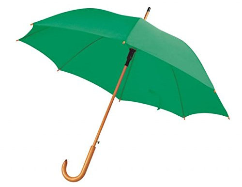 Ten PARAPLUIE VERT AVEC MANCHE EN BOIS AUTOMATIQUE cod.EL21017 cm 89h diam.105 by Varotto & Co.